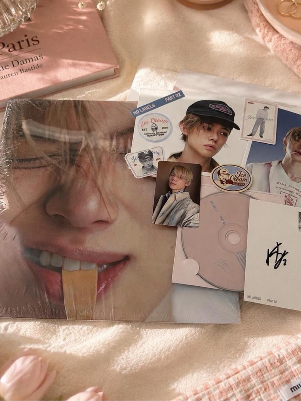 TXT Yeonjun Signed 'YEONJUN’s No Labels Part 2 Album with Autograph Card